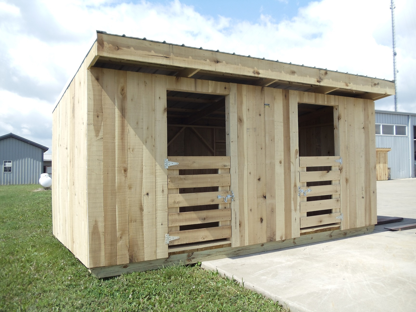 Goat Sheds Mini Barns And Shed Construction Millersburg Ohio