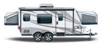 hybrid, camper, rv, trailer