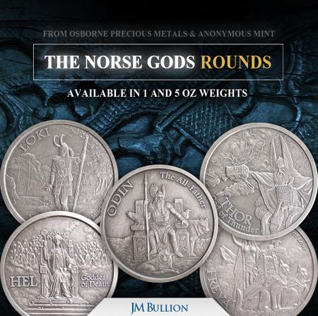 NORSE GOD COIN ANTIQUE SERIES