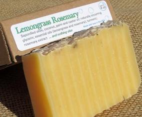 Lemongrass Rosemary Soap