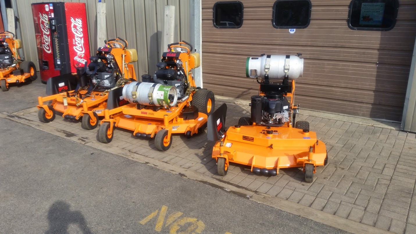 Propane mower hotsell
