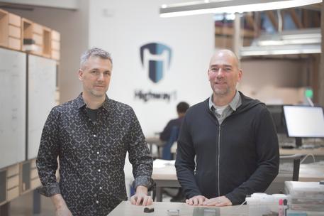 Brady Forrest and Kurt Dammermann at the san francisco hardware startup accelerator highway1