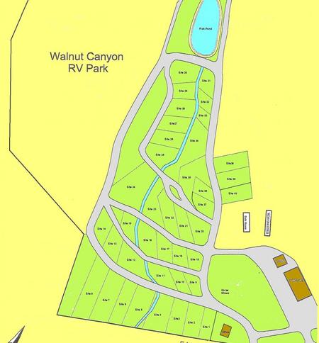 Canyon Rv Park Map Park Map