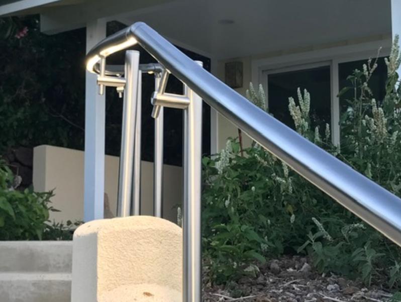 stainless steel railing , LED light stainless steel railing