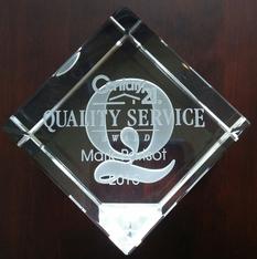Quality Service Award Recipient