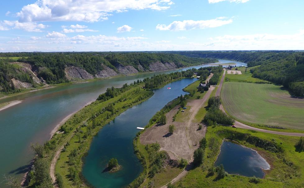 Shalom Park Water Ski Site in Edmonton, Alberta