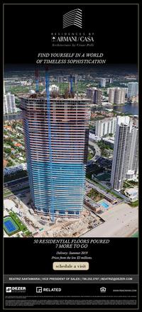 Sunny Isles Real Estate; Armani Casa; New Construction; Luxury Real Estate