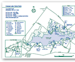 Cowan Lake SP Map