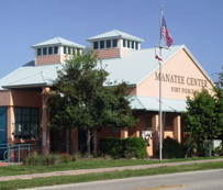 Picture of the exterior of the Fort Pierce Manatee Center
