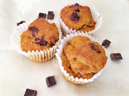vegan pumpkin muffins