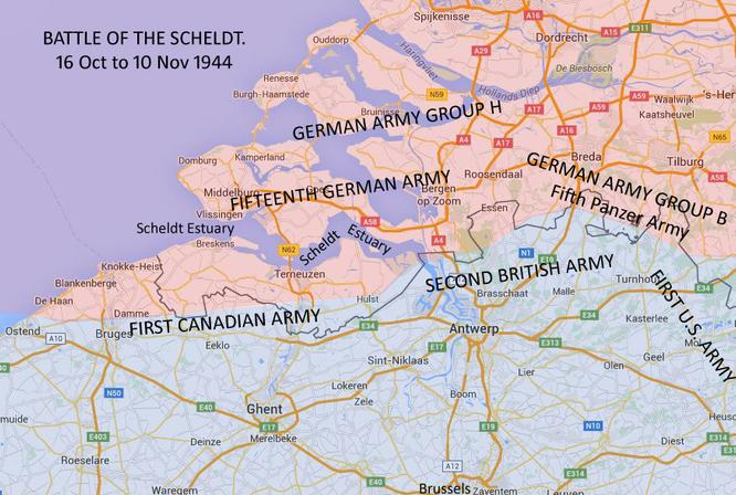 Awards Battle of the Scheldt