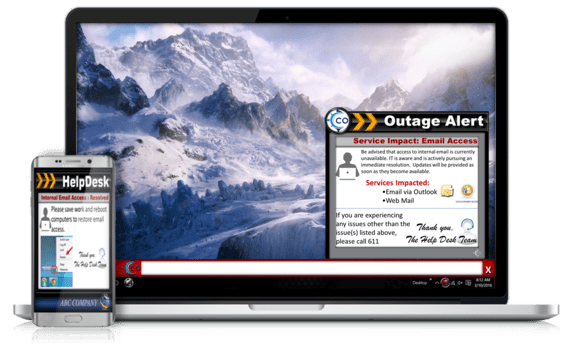 IT Outage Notifications