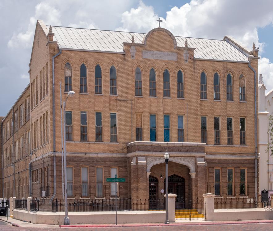 St. Augustine Parochial School , completed in Sept. 1927...