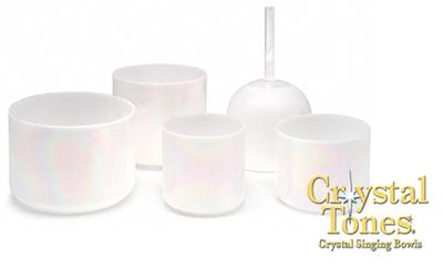 Pineal or Soul Star, Chakra A# Crystal Singing Bowls