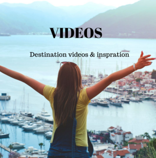 Travel destination videos and inspiration