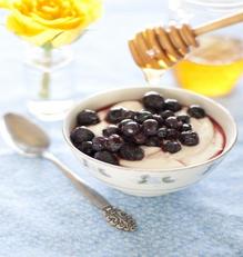 GREEK YOGURT AND BERRIES