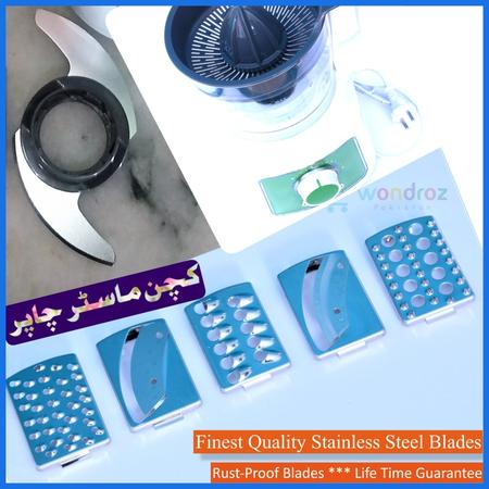 Stainless blades of food processor vegetable meat chopper salad cutting machine in pakistan
