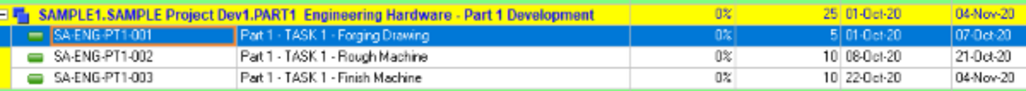 Primavera P6 date movement with status date update