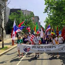 PAPCA members marching in a parade in Philadelphia