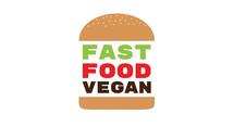 Fast Food Vegan Logo