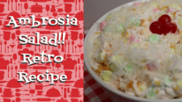 Ambrosia Salad Retro Recipe, Web Card, Noreen's Kitchen