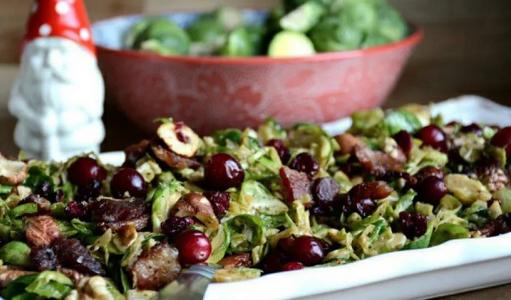 BRUSSELS SPROUTS WINTER SALAD