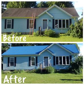 Roofing that has been installed in Hamburg, NY
