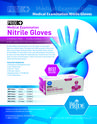 MedPride Powder Free Medical Examination Pride+ Nitrile Gloves