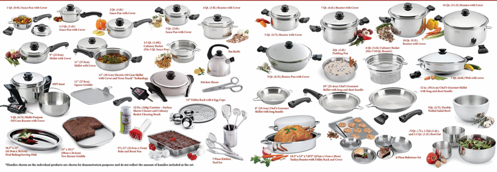 Saladmaster Healthy Cookware