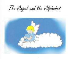 Angel on a cloud. Illustration. Book Cover.