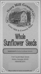 Nora Mill Whole Sunflower Seeds