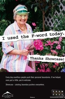 Thanks Showcase campaign - F Word