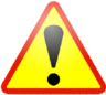 Caution Sign Logo