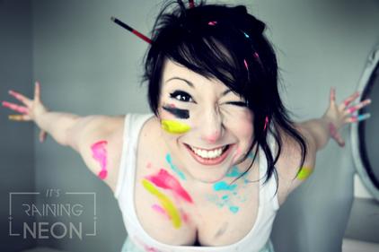 Geekpin Entertainment, The Geekpin, Woman Crush Wednesday, WCW, Cosplay, Cosplayer, It's Raining Neon