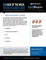 Asthma Exacerbations in Children, Fatimat Shotande