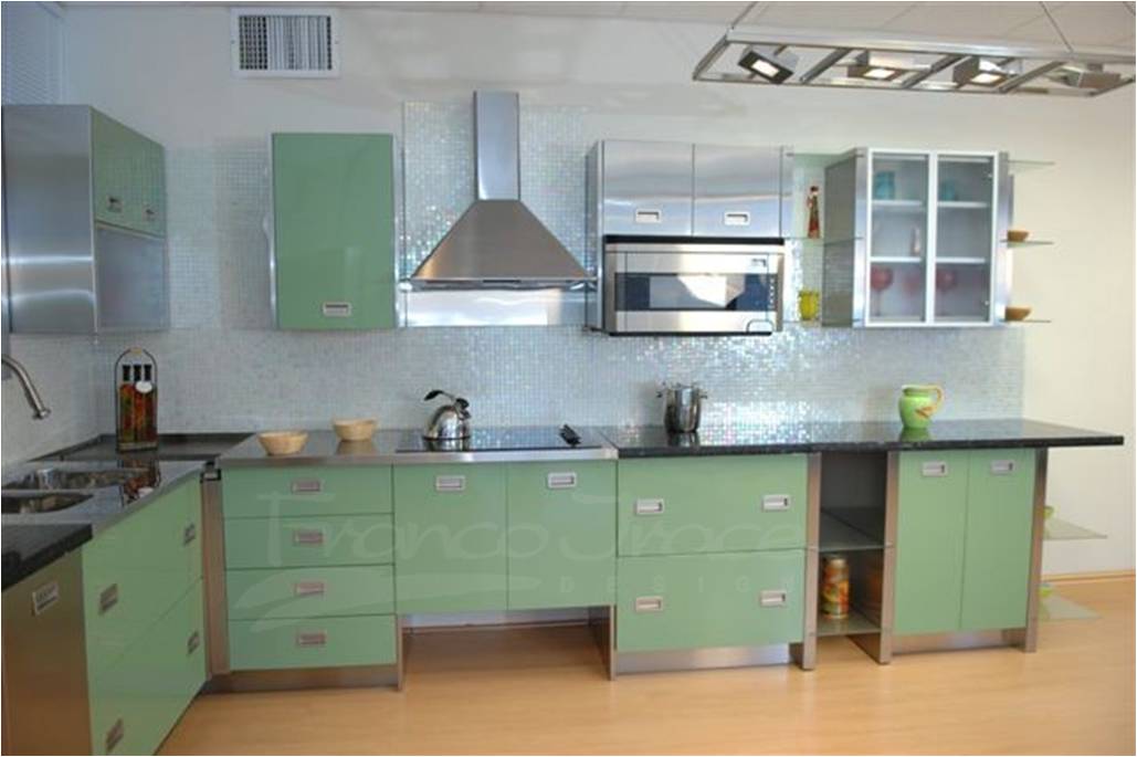 Stainless Steel Kitchen Cabinets