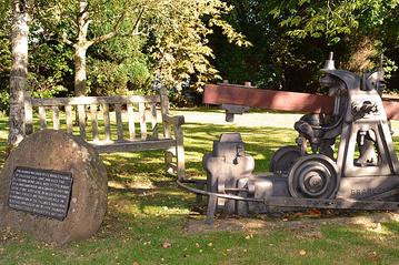 Picture of Scythe making machinery