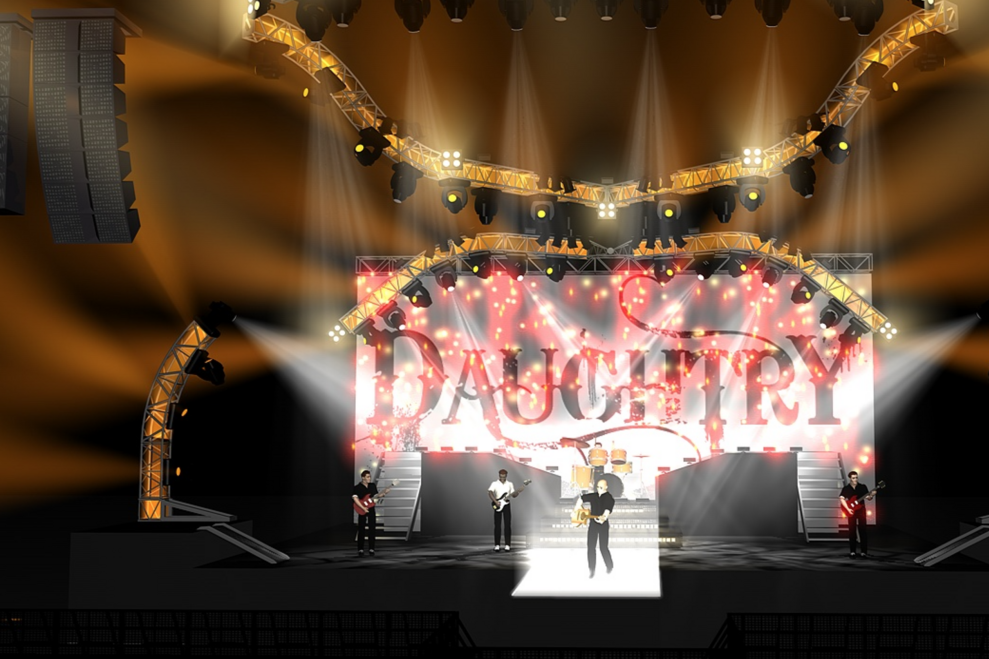 Paul Busch Stage Design Daughtry