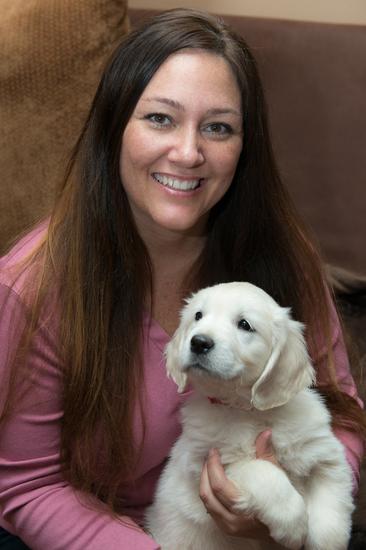 Baby store white retriever