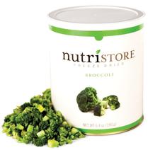 Nutristore Freeze-Dried Broccoli #10 Can – 20 Servings