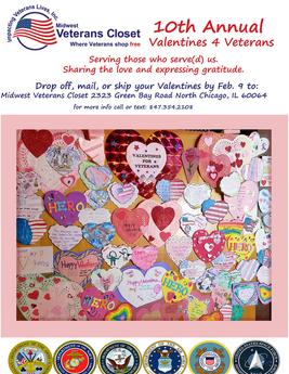 #Veterans idwestVeterans Closet #Valentines 4 Veterans