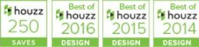 Best of Houzz 2014, 2015, 2016