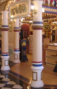 Custom wood columns