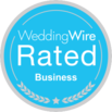 wedding wire member badge