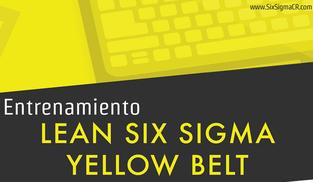 LEAN six Sigma yellow belt banner