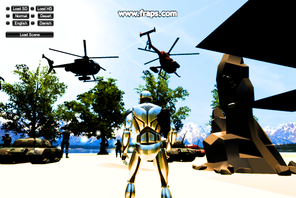 Robot Revolution 3d Game