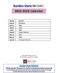 2022-2023 Calendar
