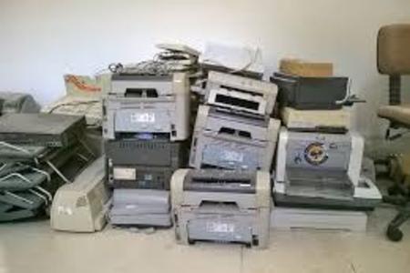 Printer Recycling Printer Removal Electronics Removal Disposal Printer TV Computer Monitor Service And Cost | Omaha NE | Omaha Junk Disposal