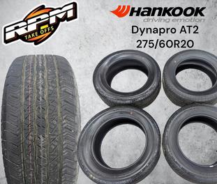 New Takeoff p275/60R20 Hankook Dynapro AT2 Tires! Set of 4!