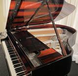 Classic woods custom steinways with exotic wood venner